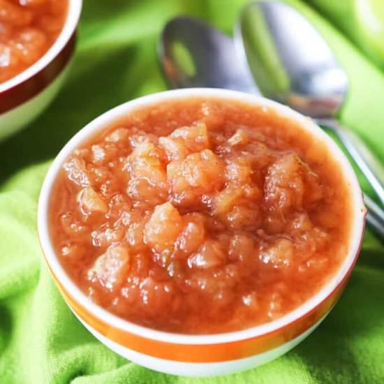 Crockpot Applesauce - Recipe photo by pipandebby
