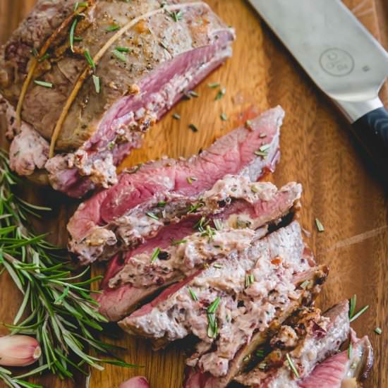 Butterflied Leg of Lamb - Recipe photo by Running to the Kitchen