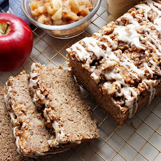 Apple Crisp Bread (GF/V) - Recipe photo by fresh is real
