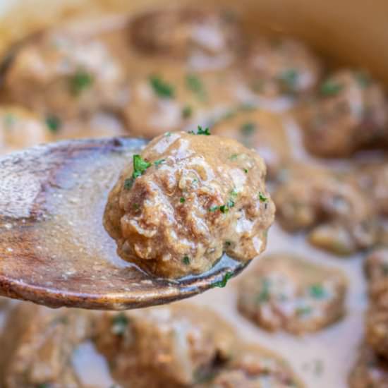 Mom's Swedish Meatballs - Recipe photo by servedfromscratch