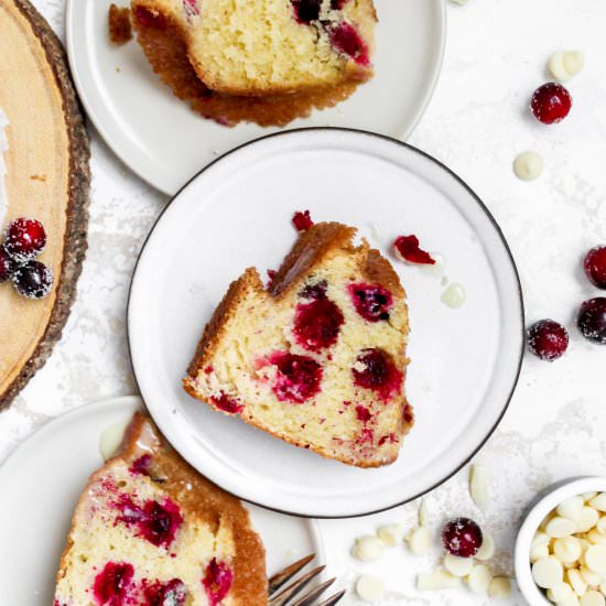 Cranberry Bundt Cake - Recipe photo by Tasty Treat Pantry