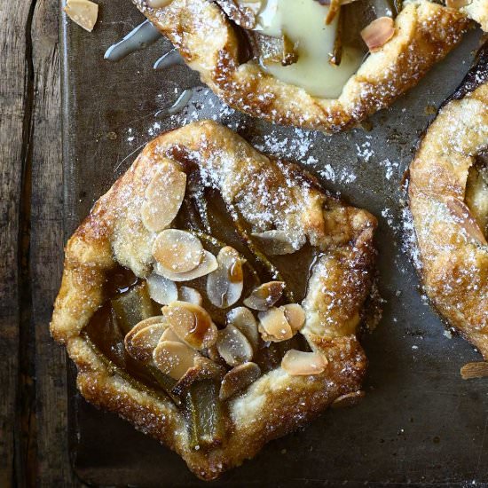 Mini Pear Almond Galettes - Recipe photo by servingdumplings