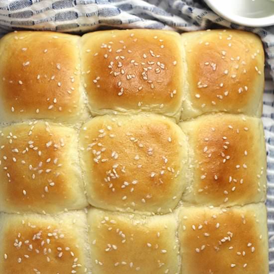 Soft Brioche Dinner Rolls - Recipe photo by suebeehomemaker