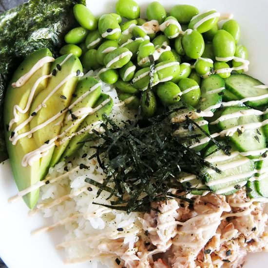 California Roll Bowl - Recipe photo by olivesandlamb