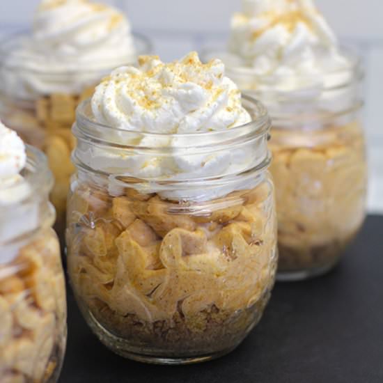 Mini Pumpkin Cheesecakes - Recipe photo by suebeehomemaker