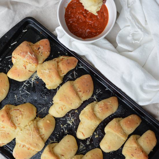Parmesan Crescent Rolls - Recipe photo by TheOvenLight