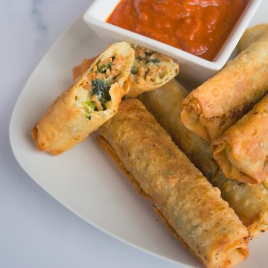 Italian Egg Rolls - Recipe photo by thedarlingapron