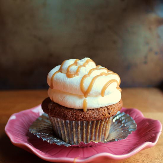Sticky Toffee Pudding Cupcakes - Recipe photo by TwoBitTart