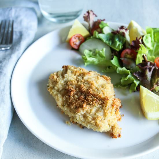 5 Ingredient Parmesan Crusted Pork - Recipe photo by Sweetphi