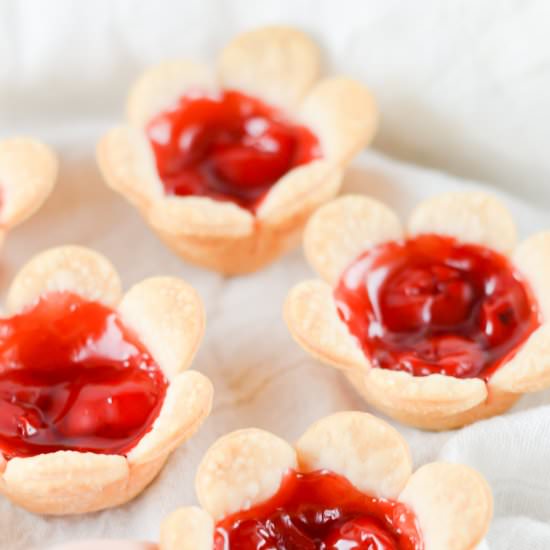 Mini Cherry Pies - Recipe photo by lifebeginswithdessert