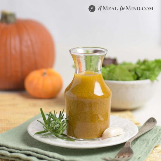 Chipotle Pumpkin Vinaigrette - Recipe photo by a meal in mind