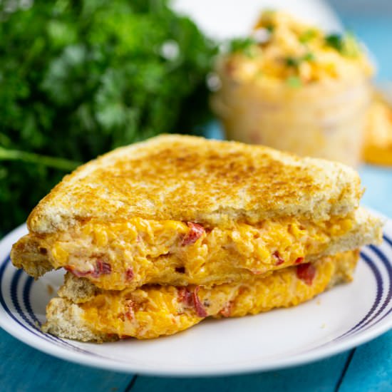 Homemade Pimento Cheese - Recipe photo by thegraciouswife