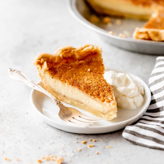 Southern Egg Pie - Recipe photo by grandbabycakes
