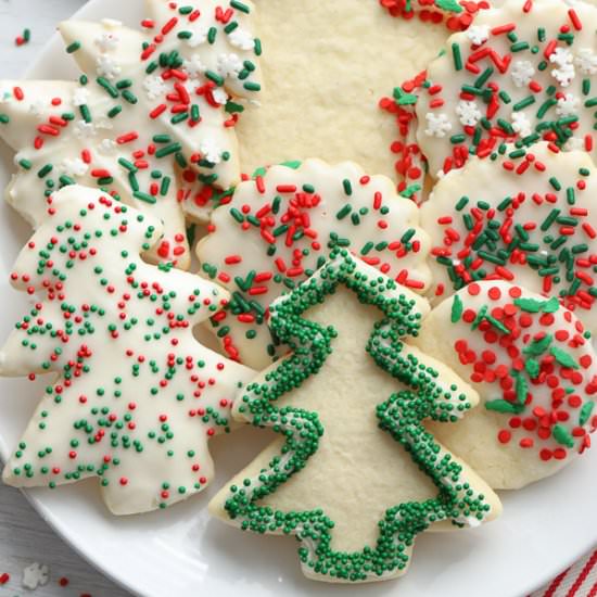 Cutout Sugar Cookies - Recipe photo by Celebrating Sweets