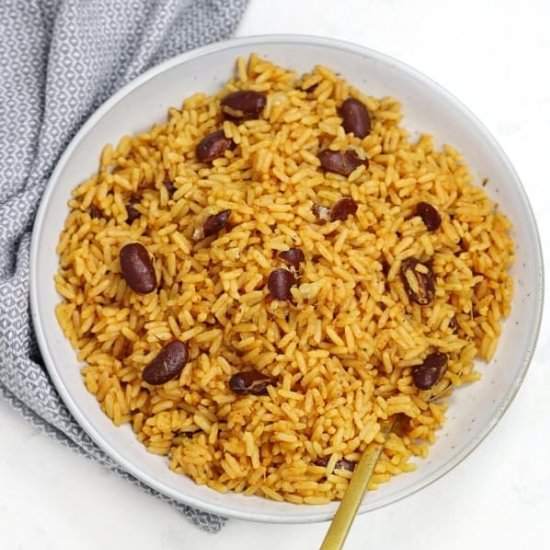 Instant Pot Rice and Beans - Recipe photo by Kscuisine