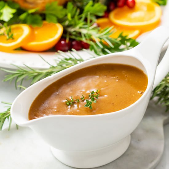 Turkey Gravy Recipe - Recipe photo by TheCozyCook