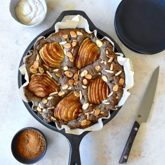 Buckwheat & Pear Spice Cake - Recipe photo by toopreciousforprocessed