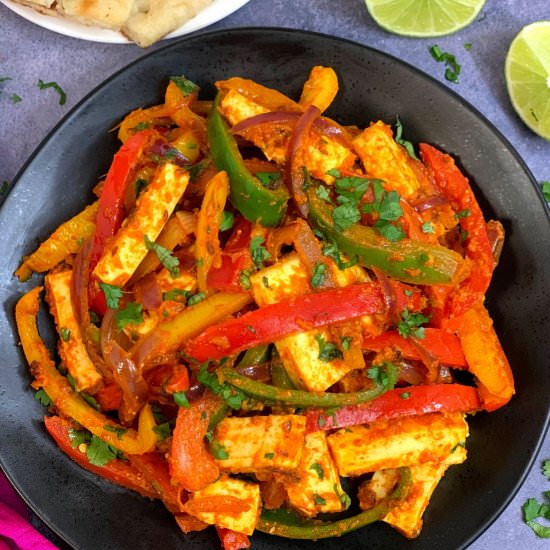 Paneer Jalfrezi - Recipe photo by indianveggiedelight