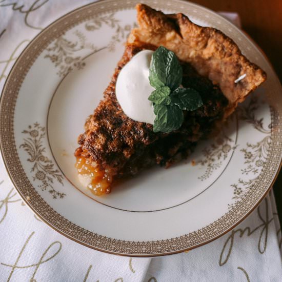 White House Pecan Pie - Recipe photo by HautePepper