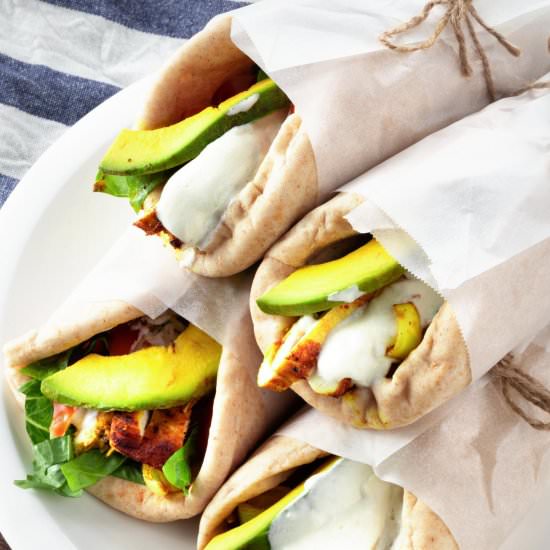 Healthy Chicken Shawarma Recipe - Recipe photo by healthyrecipes101