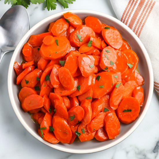 Glazed Carrots - Recipe photo by FoodFolksandFun