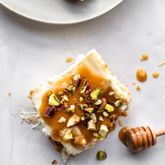 Labneh cheesecake - Recipe photo by everylittlecrumb