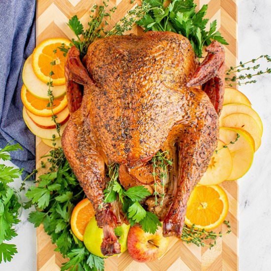Smoked Turkey - Recipe photo by BBQing With The Nolands