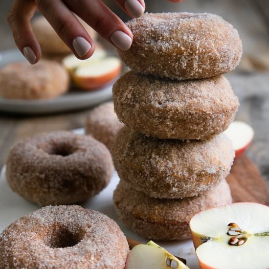 Apple Donuts - Recipe photo by theforkedspoon