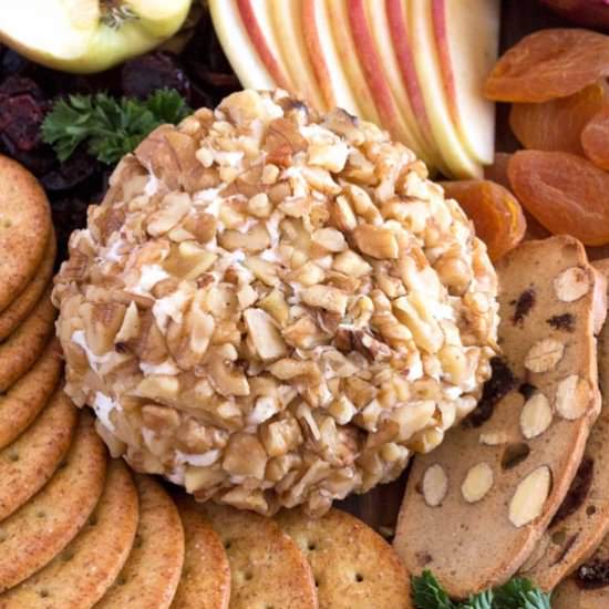 Easy 3-Ingredient Cheese Ball Recip - Recipe photo by borrowedbites