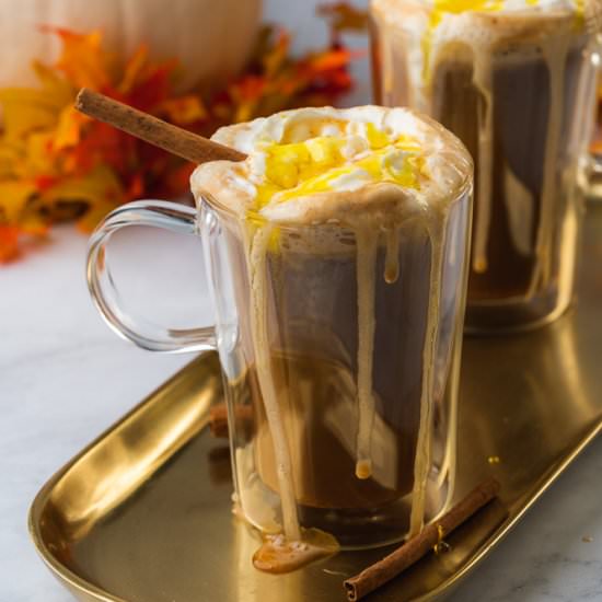Pumpkin Spice Bulletproof Coffee - Recipe photo by afullliving