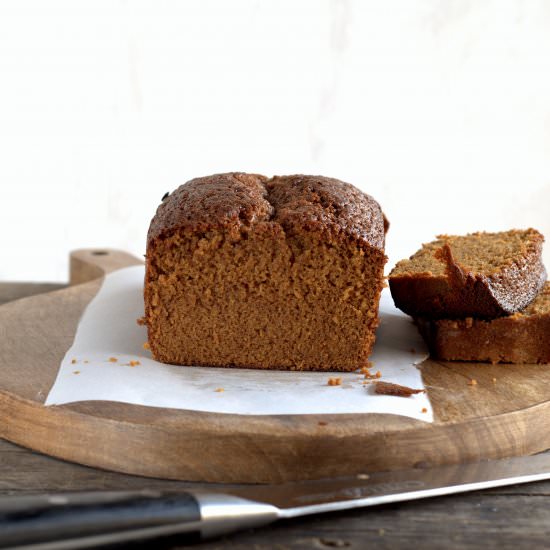 whiskey molasses cake - Recipe photo by davebakes