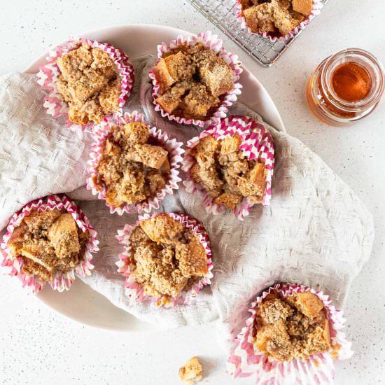 Eggnog French Toast Muffins - Recipe photo by foodiegirlchicago
