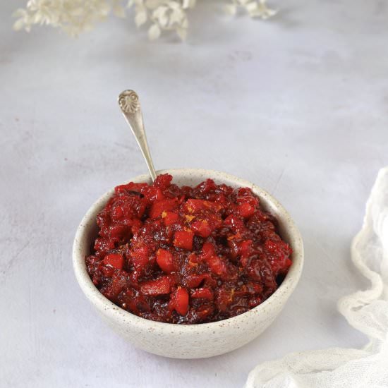 The Best Cranberry & Orange relish - Recipe photo by marilenaskitchen
