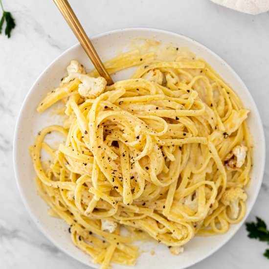 Vegan Alfredo Sauce - Recipe photo by greenseggsandyams