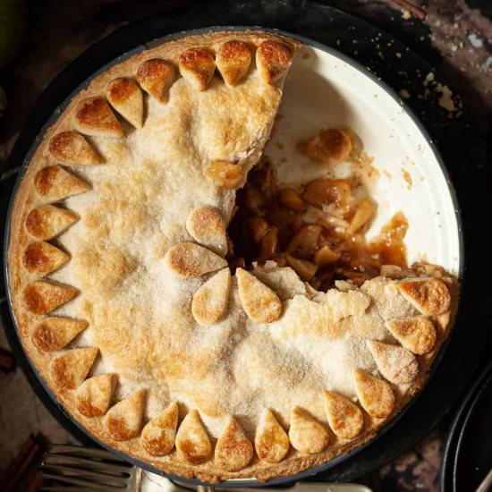Vegan Apple Pie - Recipe photo by littlesugarsnaps