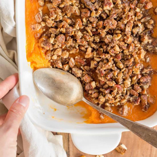 Sweet Potato Casserole (GF, DF) - Recipe photo by felicialim