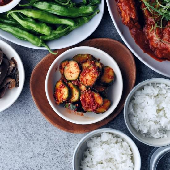 Oi Muchim [Korean Cucumber Pickle] - Recipe photo by thesubversivetable
