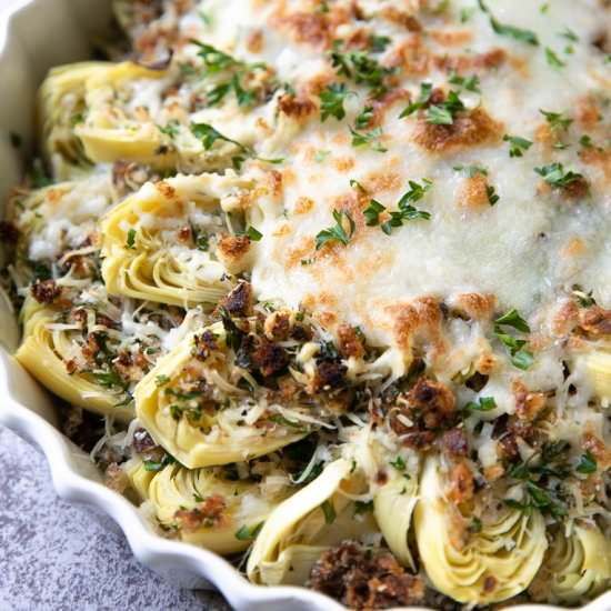 Artichoke Hearts - Recipe photo by theforkedspoon