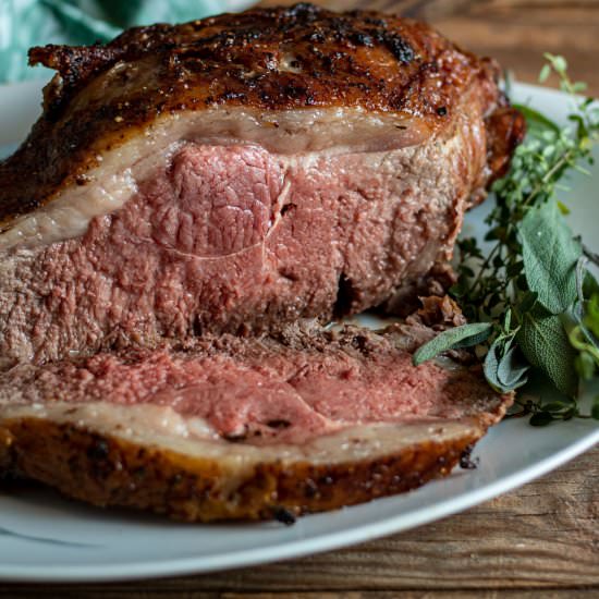 Beef Strip Loin - Recipe photo by BinkysCulinaryCarnival
