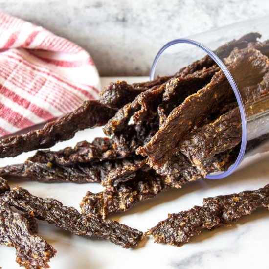 Venison Jerky - Recipe photo by BeyondtheCoop