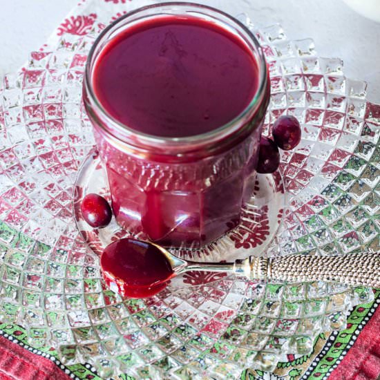 Tangy Cranberry Ketchup - Recipe photo by onlinepastrychef