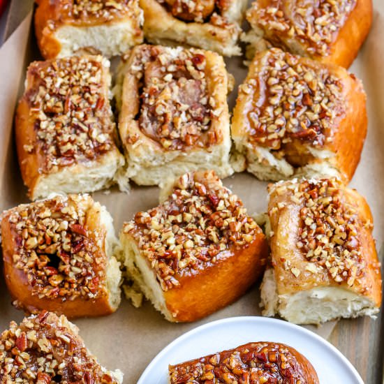 Pecan Sticky Buns - Recipe photo by EasyBudgetRecipes