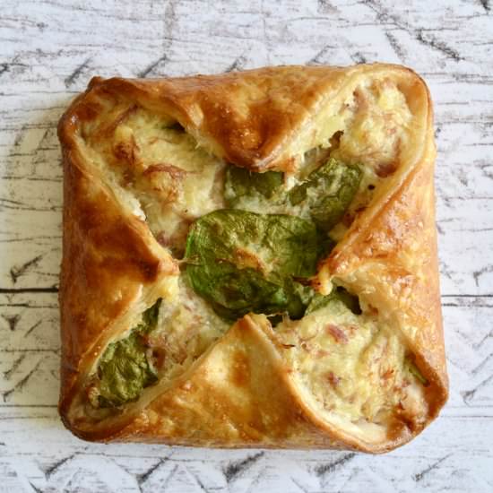 Ham Hock & Spinach Parcels - Recipe photo by Fiona Kennedy