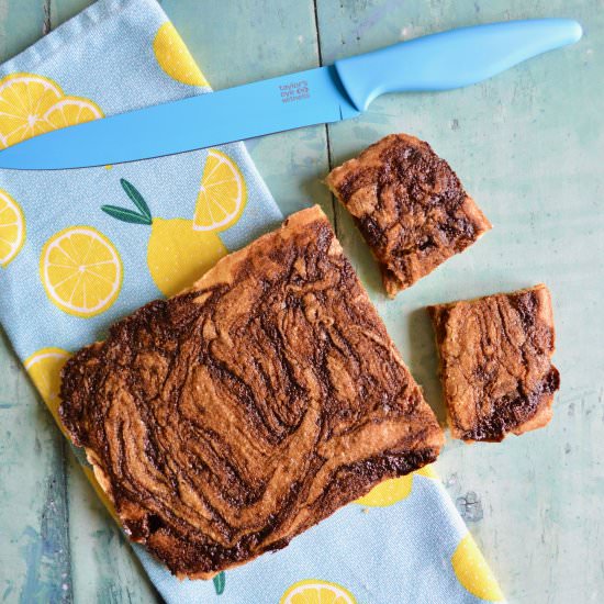 Cinnamon Swirl Bars - Recipe photo by Fiona Kennedy