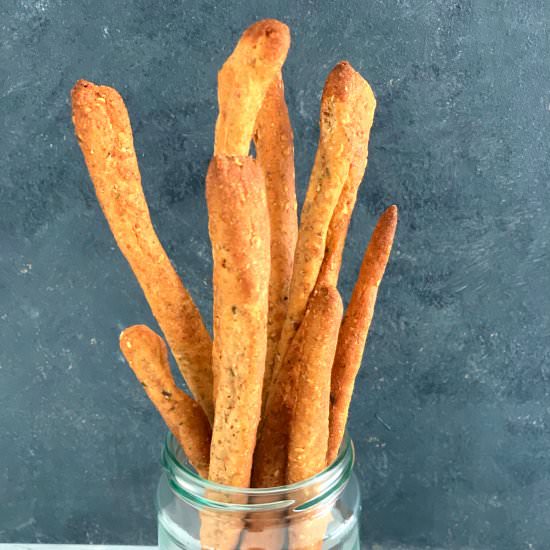 Herbed Whole Wheat Breadstick - Recipe photo by cookwithrenu
