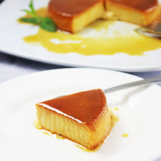 Pumpkin Flan - Recipe photo by A Simple Tweak