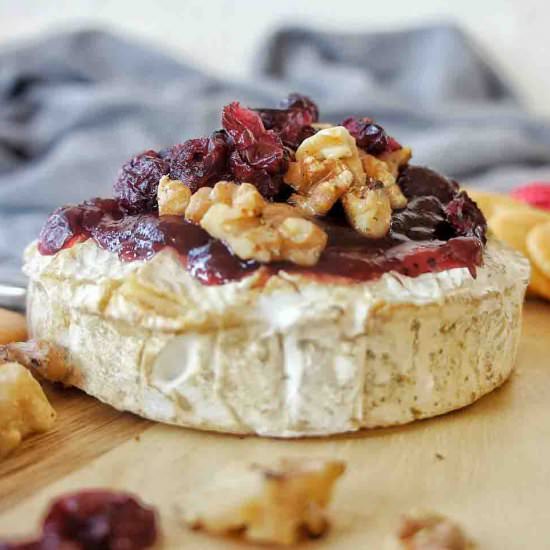 Baked Camembert Cranberry Sauce - Recipe photo by SweetCaramelSunday
