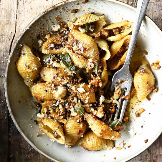 Spicy Miso Brown Butter Pasta - Recipe photo by servingdumplings