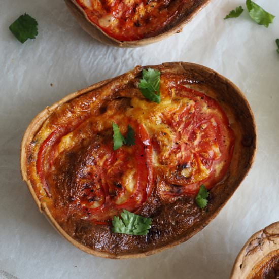 AIR FRYER QUICHE TACO BOWLS - Recipe photo by TaylahsKitchen