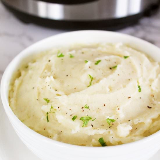 Instant Pot Mashed Potatoes - Recipe photo by livingsmartandhealthy